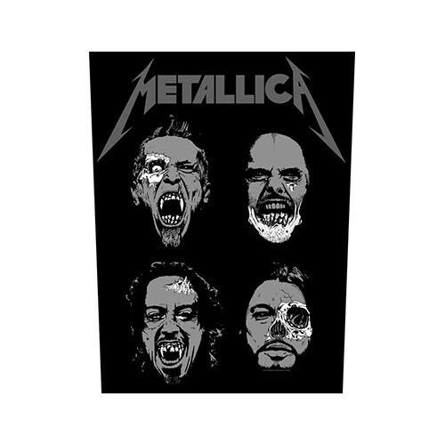 METALLICA official XLG back patch - undead