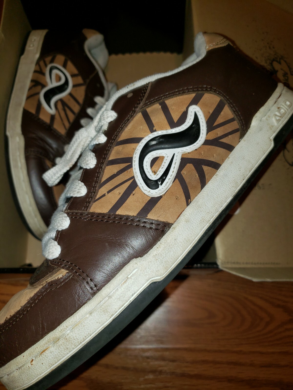 Brian Sumner Adio Brown Union Skate Shoes