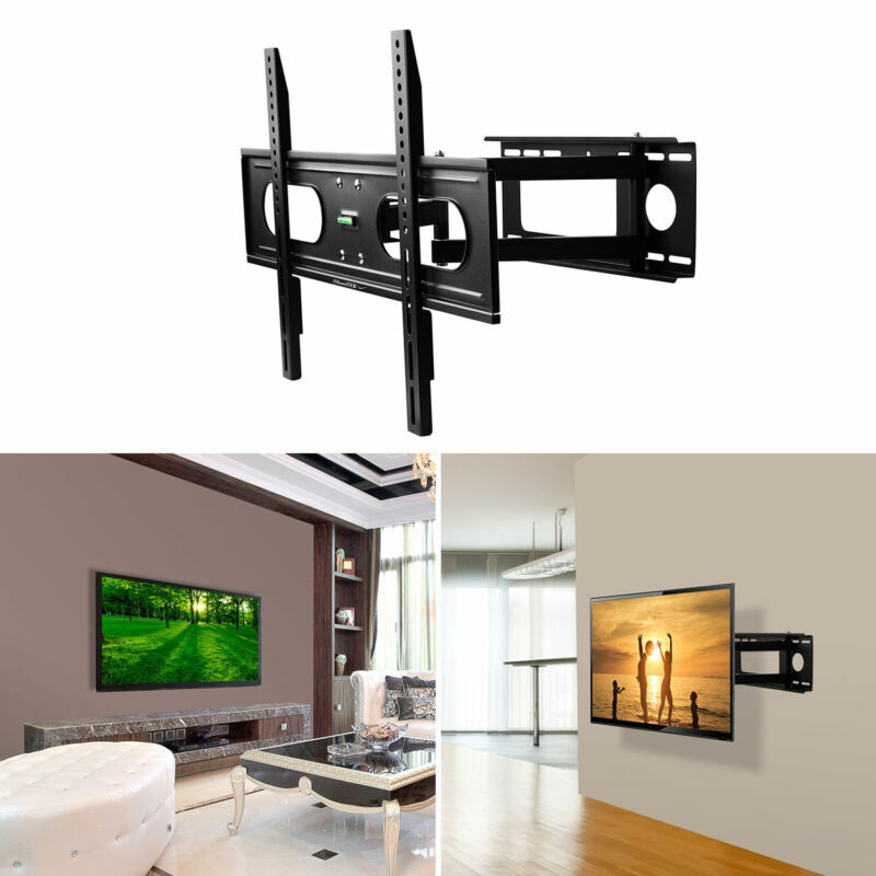 Full Motion LED LCD Flat TV Wall Mount Bracket F 37 42 46 50 52 55 60 65 70 inch