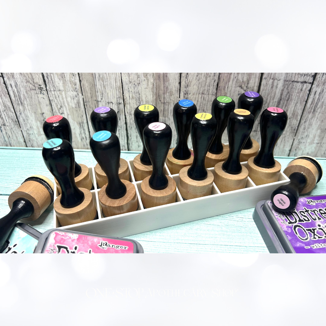 Tim Holtz 3D Printed WHITE INK BLENDING TOOL Organizer Holder