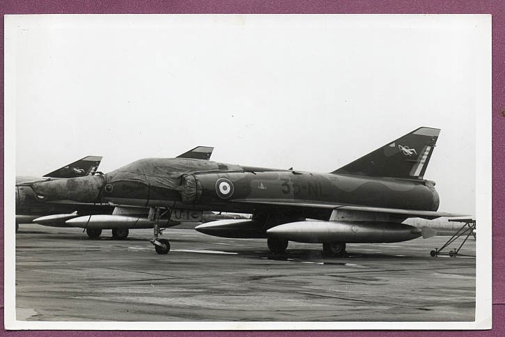 1960-1970s France ALA Dassault Mirage III 33-NL Original Photo