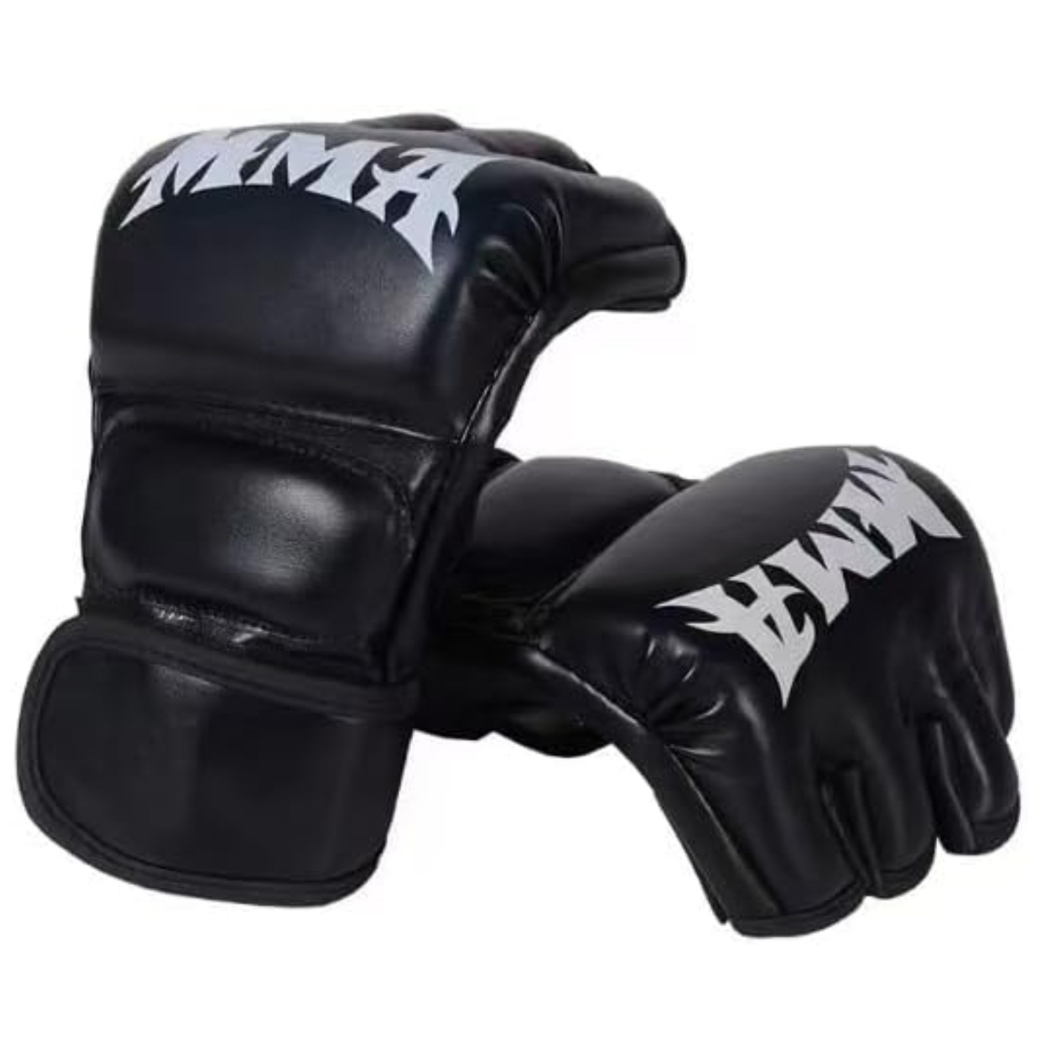 Boxing Gloves, Half Finger gloves Kickboxing Gloves, MMA punching Bag Gloves