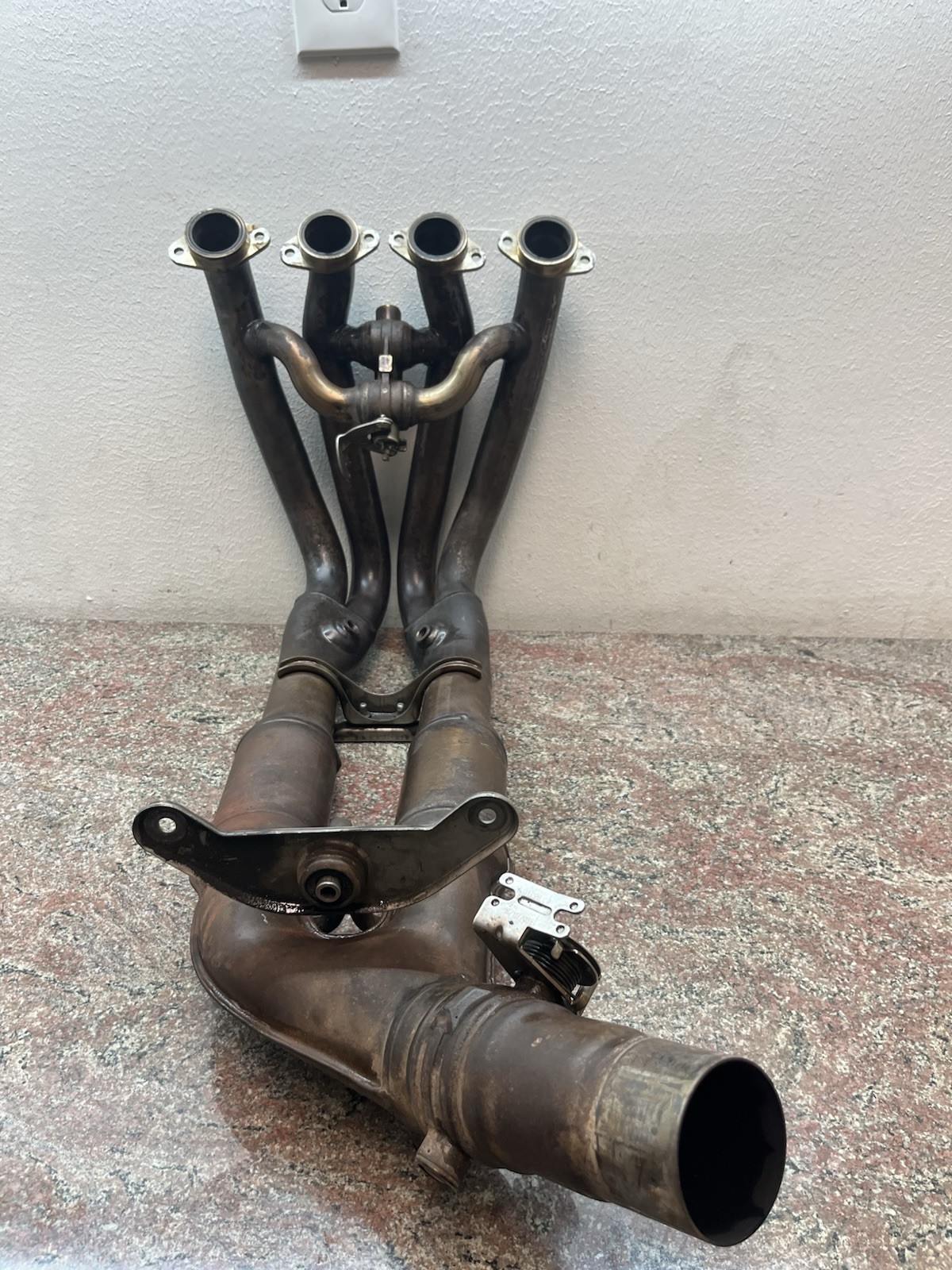 2013-2019 BMW S1000RR Exhaust Manifold Header Collector OEM 18518548761