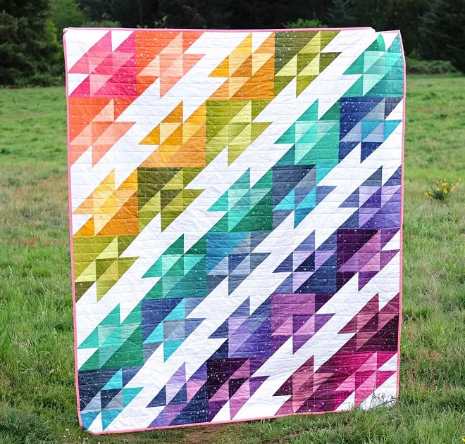 The Georgie Quilt Pattern by Kitchen Table Quilting