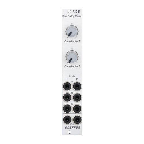 DOEPFER A-138F DUAL THREE-WAY CROSSFADER : NEW : [DETROIT MODULAR]