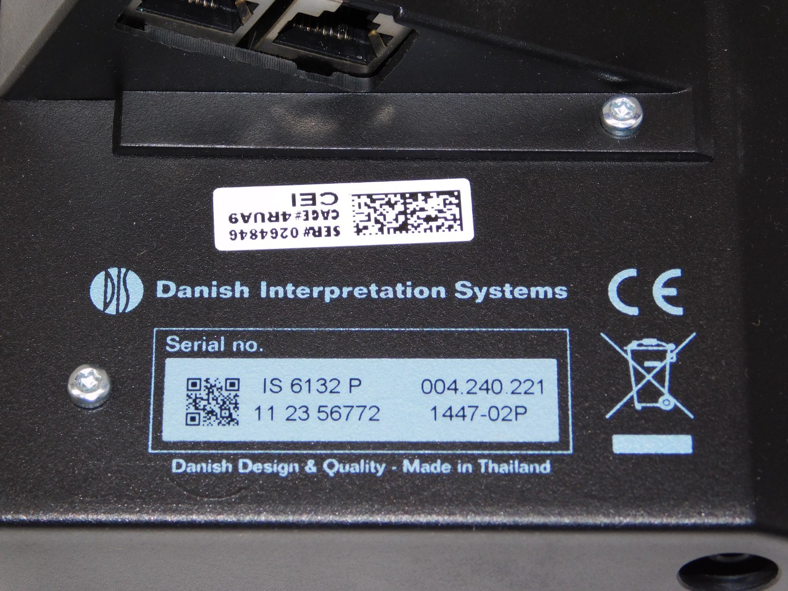New Shure Danish Interpretation Systems IS 6132 Mic Interpreter Set Conference
