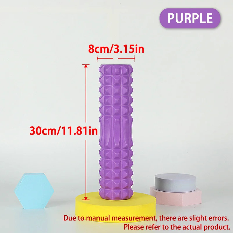 Foam Rollers for Muscle Massage 30/45CM - High-Density Back Foam Roller for Back