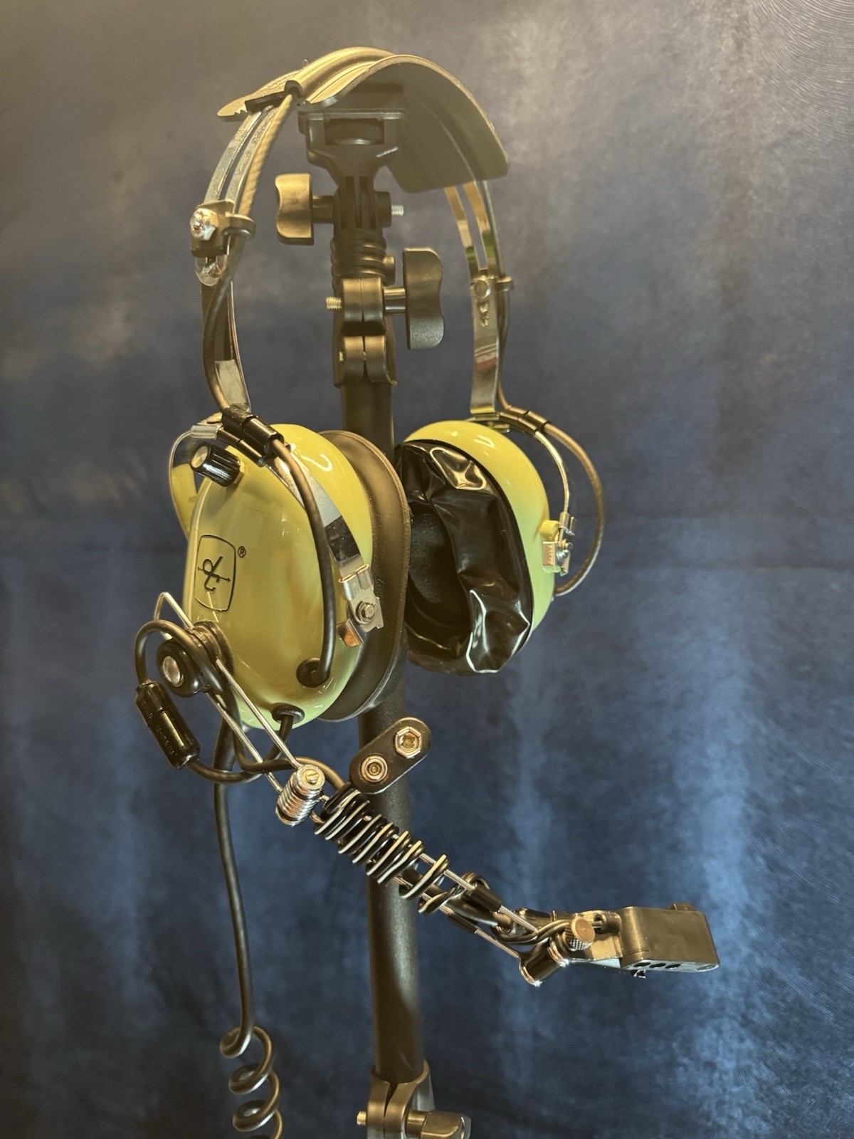 Telex Airman ANR 500 Aviation Headset Dual GA Plug Noise Canceling Tested