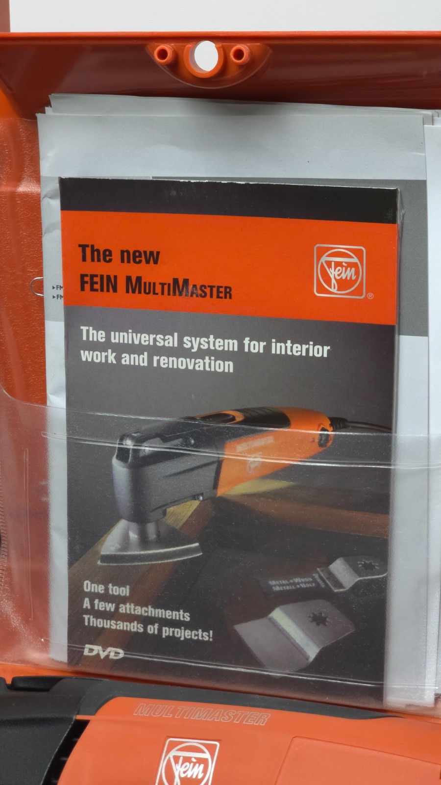 FEIN MultiMaster Top FMM 250Q Multi-Tool with Case & Acc (Virtually NEW)