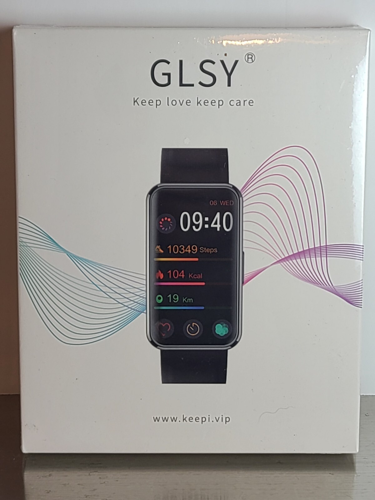 GLSY Activity Fitness Sleep Tracker w 24/7 Heart Rate & Blood Pressure Monitors