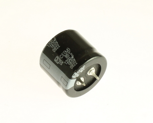 (4pcs) 1200uF 160V DC Radial Snap In Mount Electrolytic Capacitor 1200mfd 160VDC