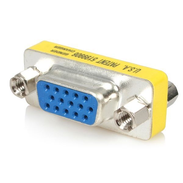 StarTech GC15HSF Video VGA HD15 15 Pins Gender Changer Female to Female Slimline