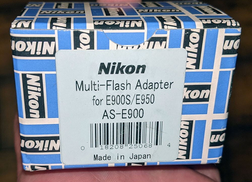 New In Box! Nikon Multi-Flash Adapter For E900S/ E950 AS-E900