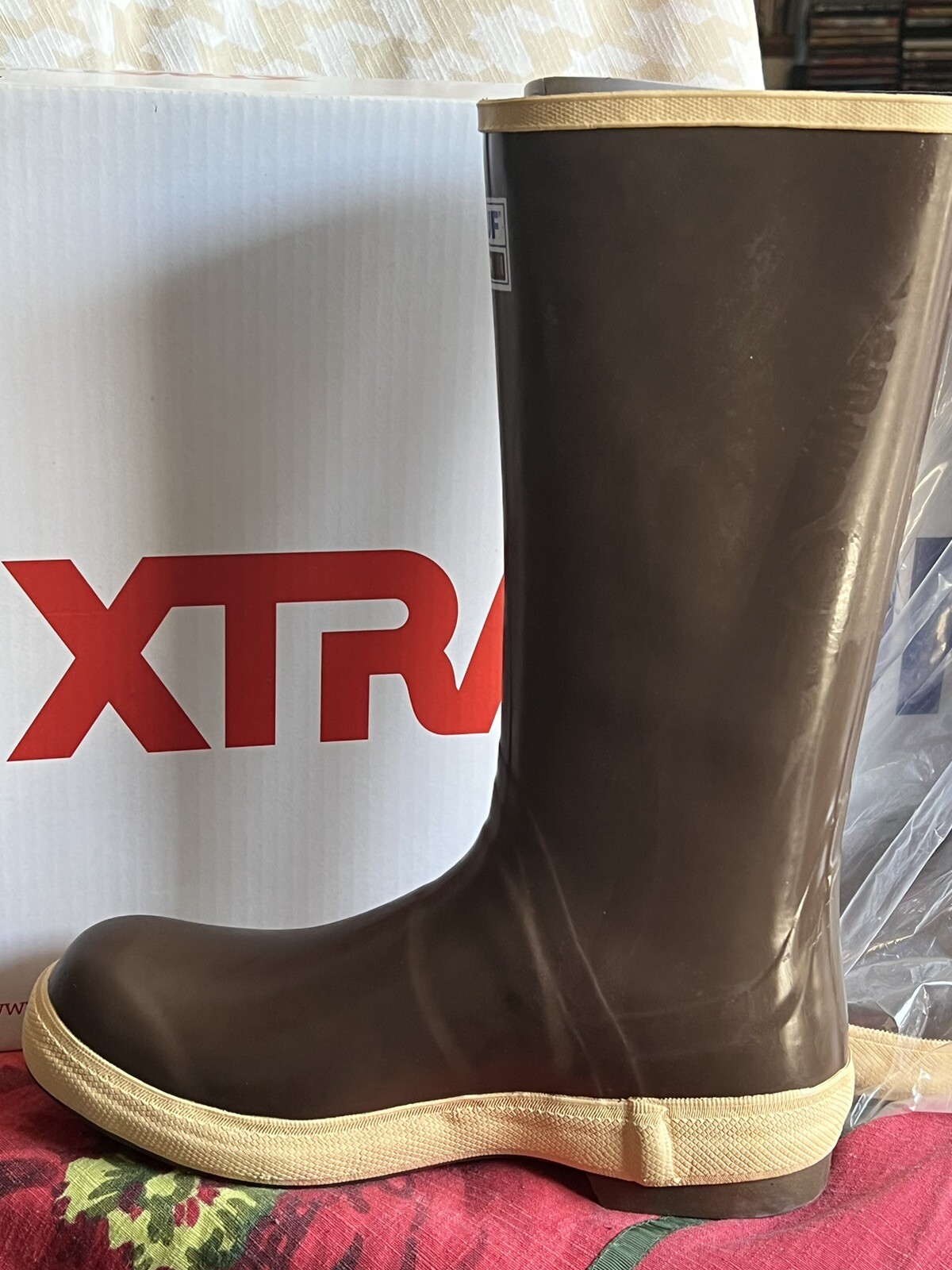 XTRATUF Legacy Series 15”Men’s Waterproof Fishing Boots/Copper/Ten/US11/$160