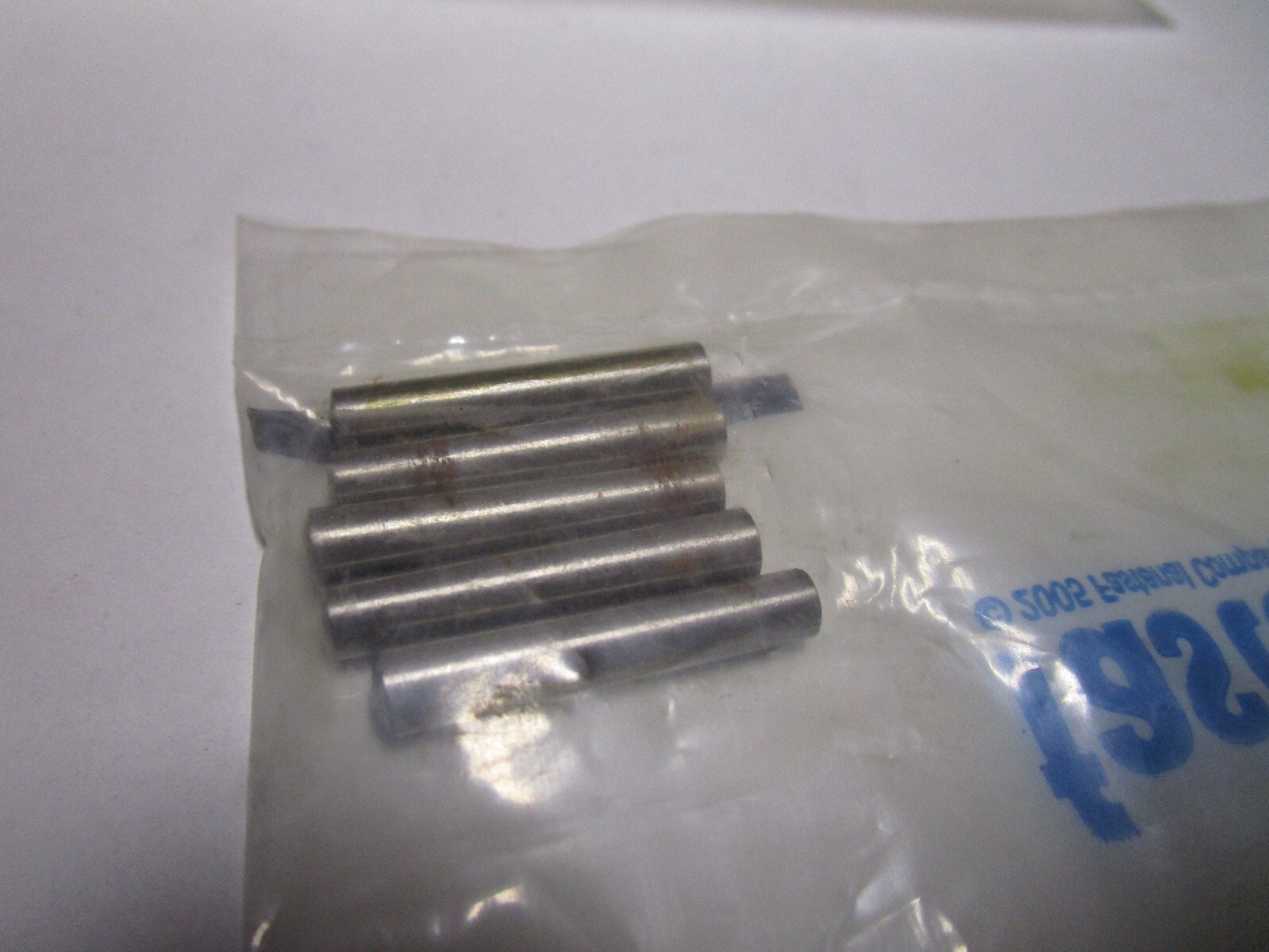 #2 0.172"-3/16"End Dia 1"L Plain C/S Std Tapered Pin QTY 5