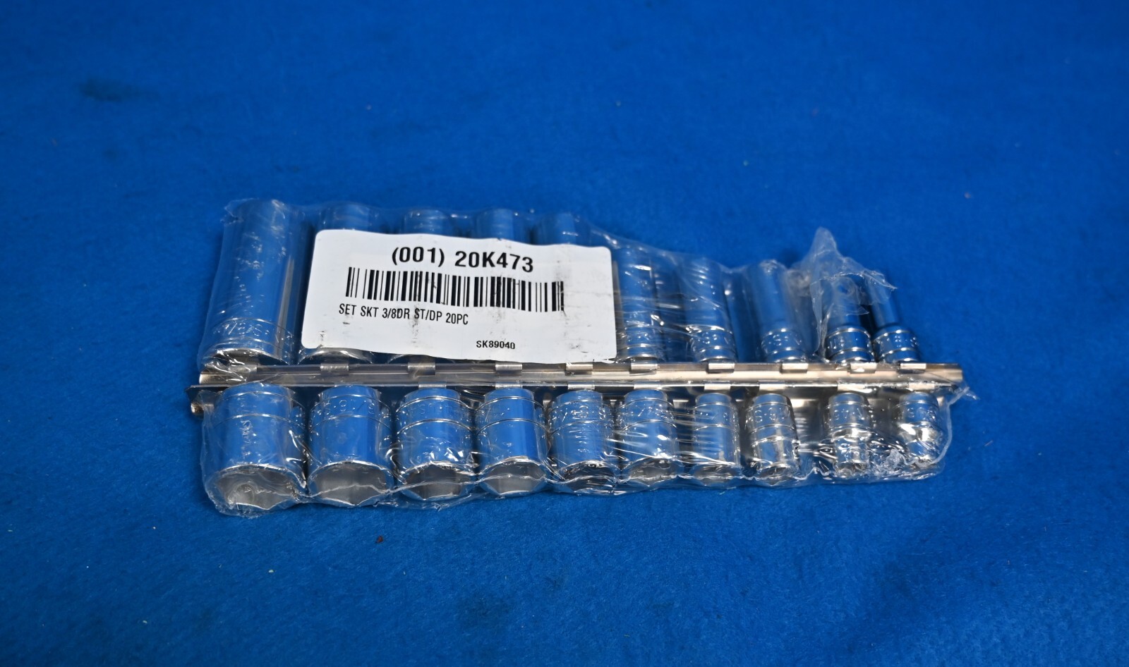 SK Professional Tools 20-Piece Socket Set 3/8” Drive 89040