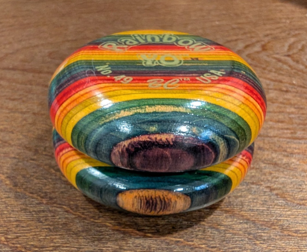 BC No. 49 Rainbow Yo Yo Great Condition
