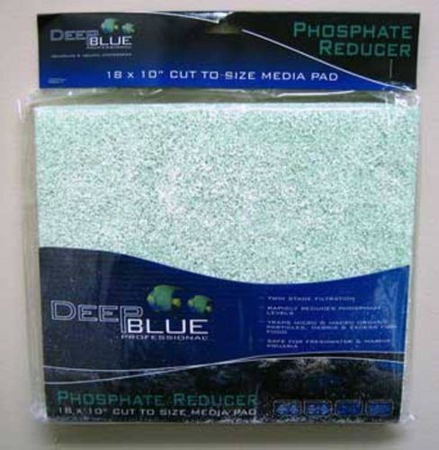 DEEP BLUE PROFESSIONAL PHOSPHATE REDUCER FILTER PAD 18  X 10 inch