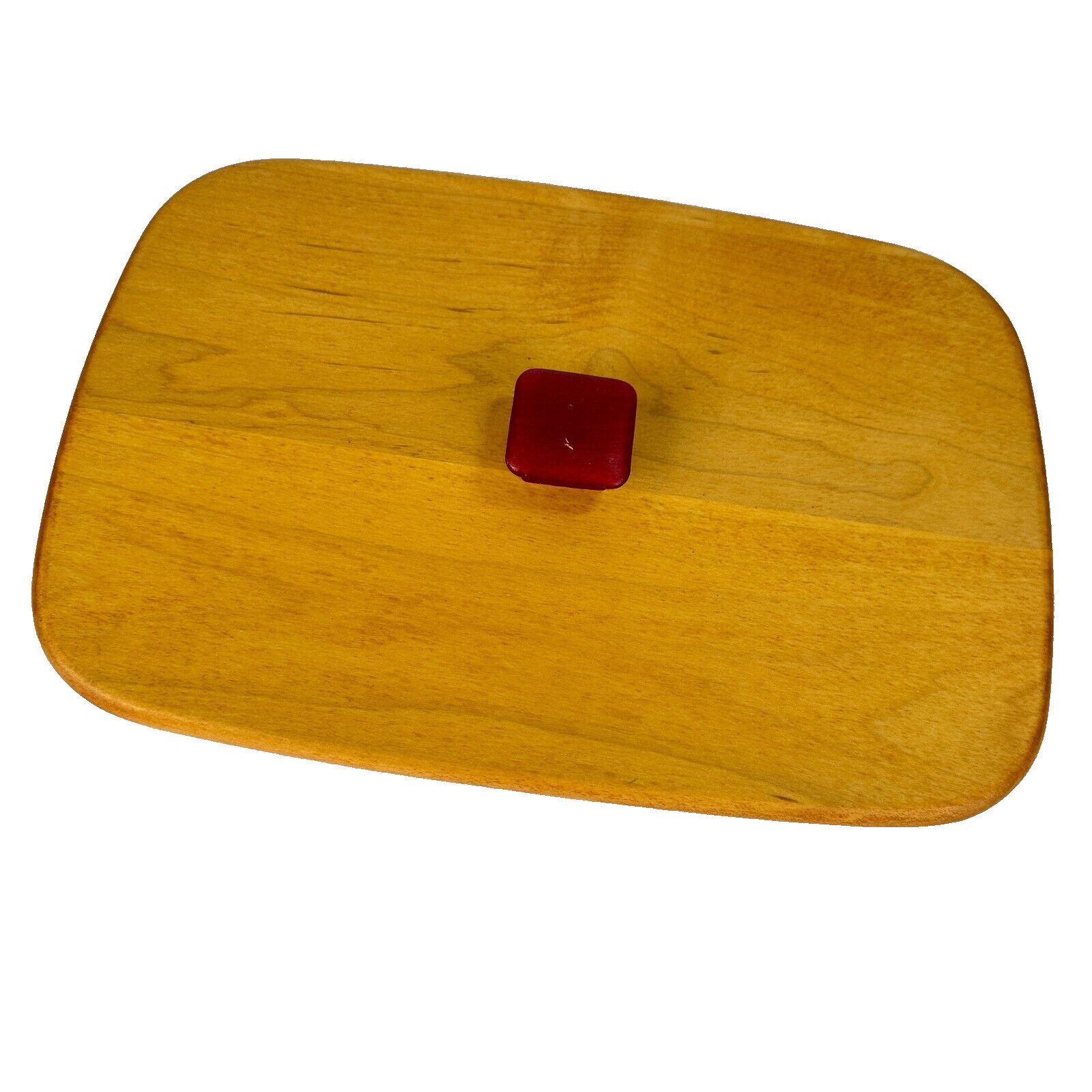 Longaberger 1996 Red Holiday Cheer WoodCrafts Lid