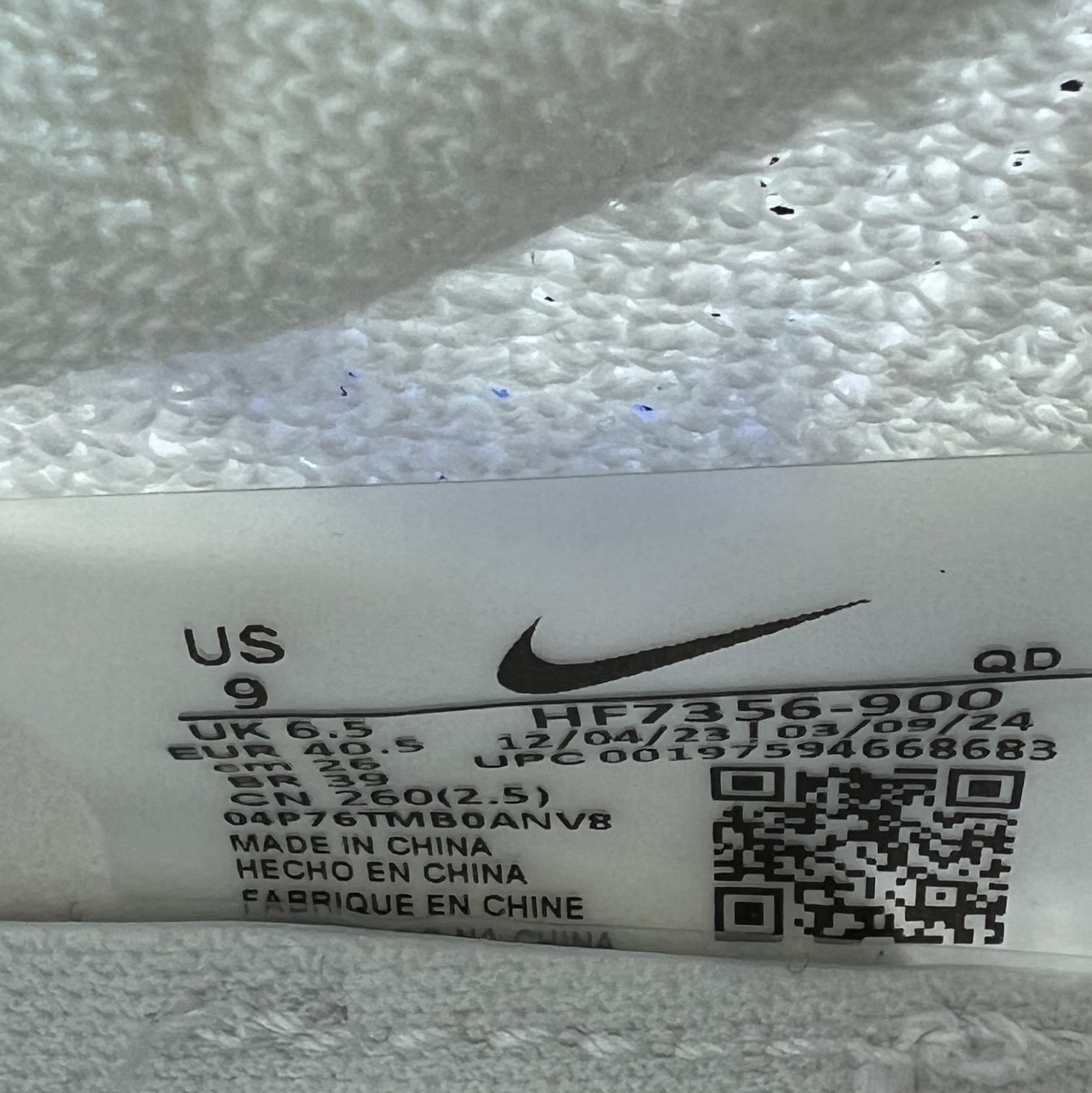 Nike Air Zoom Alphafly NEXT% 3 Blueprint Pack Running Shoes Women 9 HF7356-900
