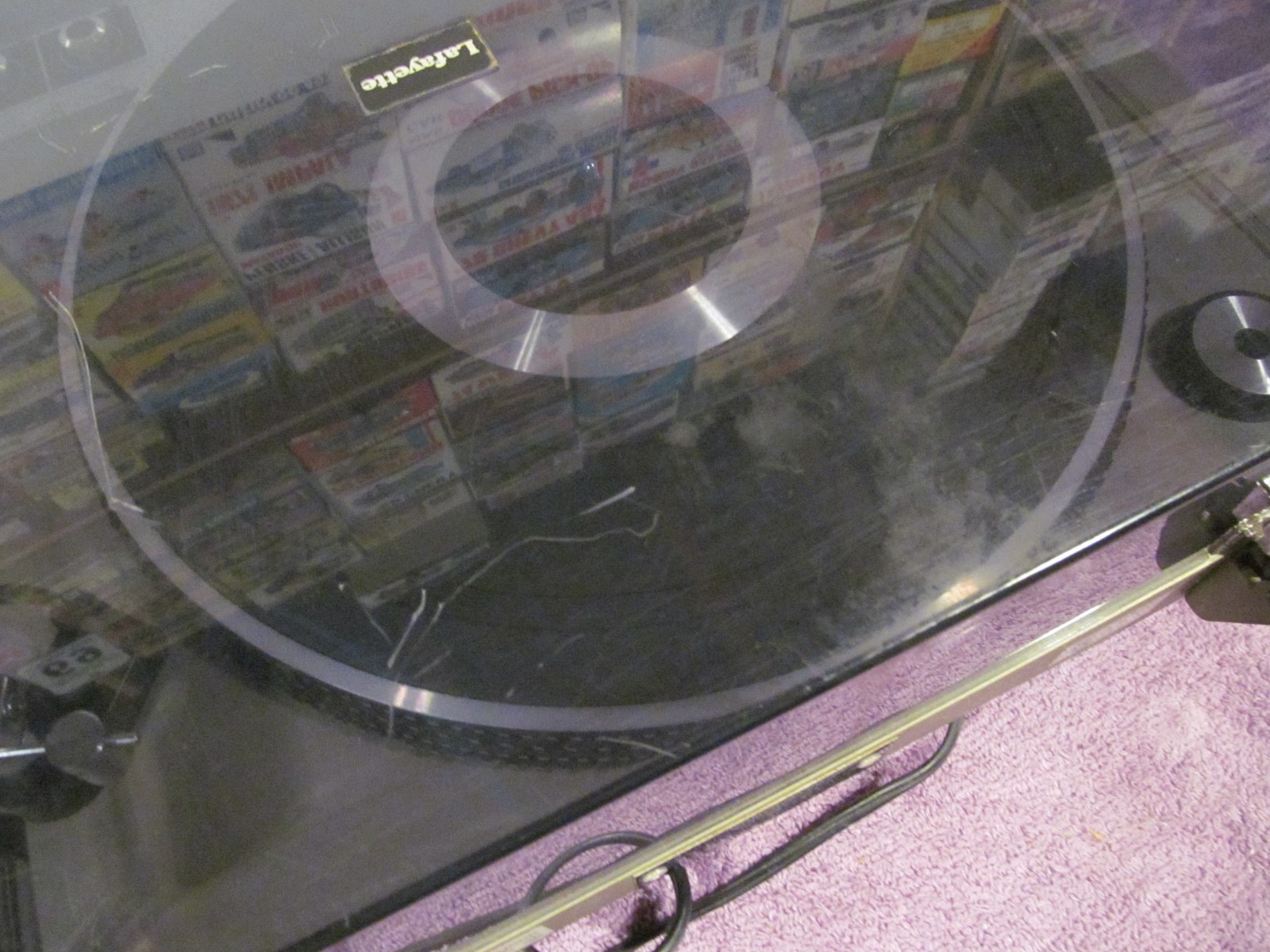 1978 LAFAYETTE T-4000 Turntable Vintage Used Variable Speed Servo Controlled