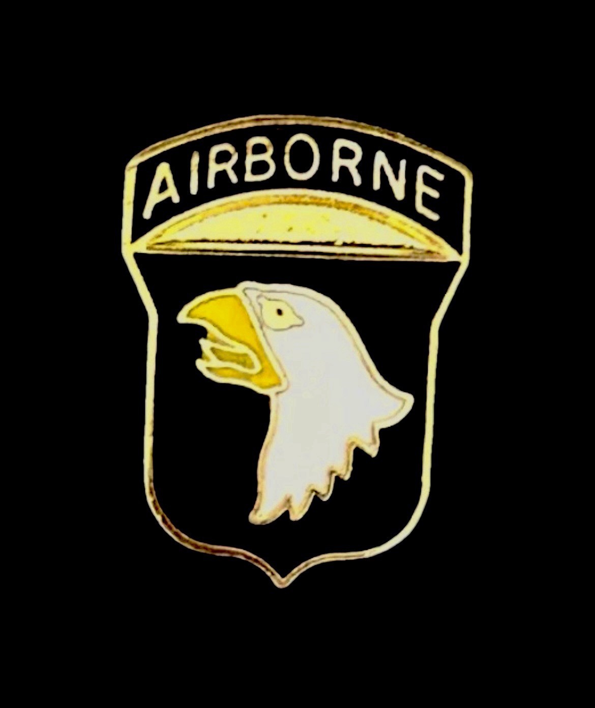 5/8” SMALL SIZE US ARMY 101ST AIRBORNE DIVISION PIN (P77-7)