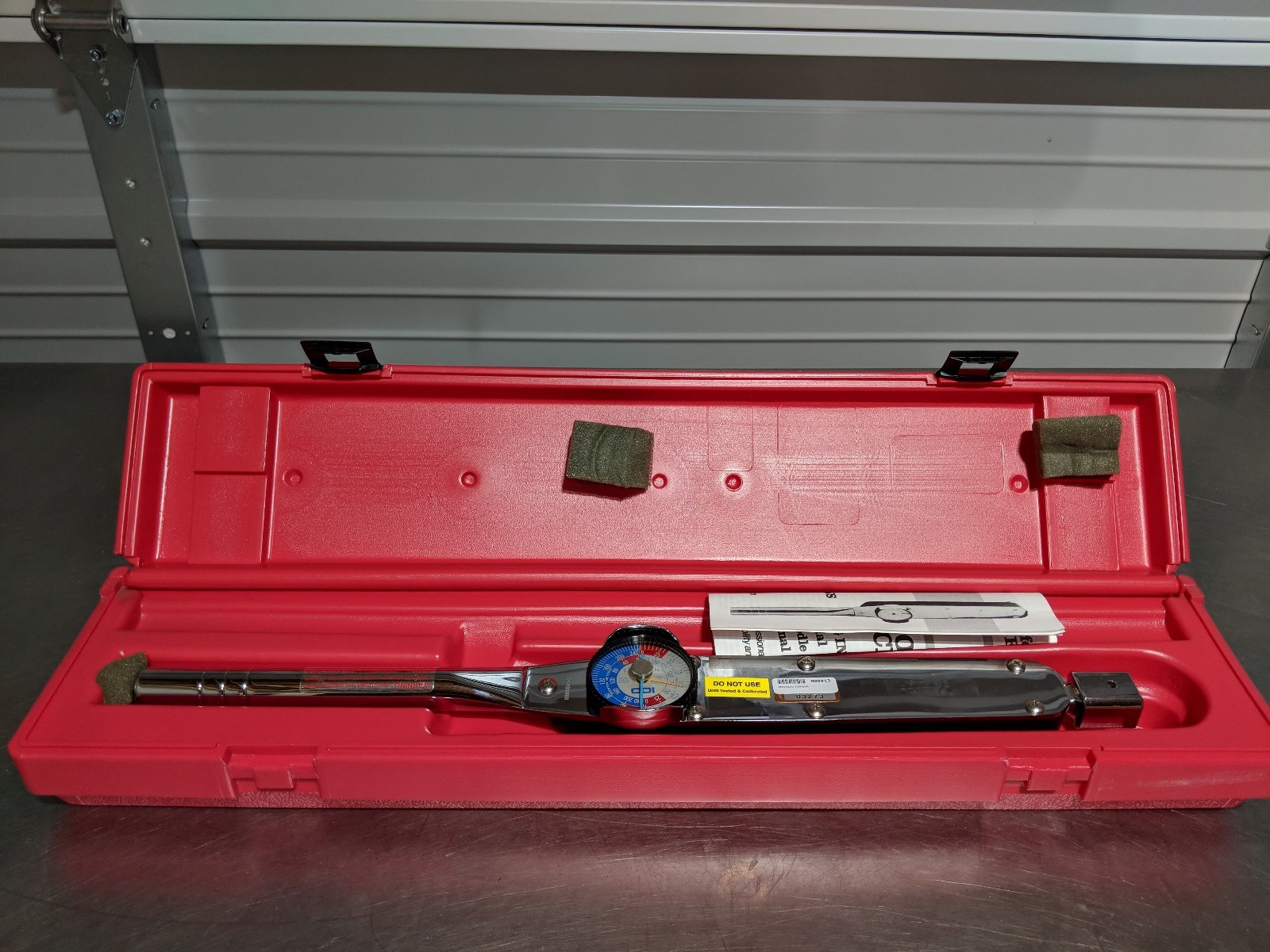 Consolidated Devices Inc. CDI 1753LDFN Dial Torque Wrench 0-175 FT/LB Range