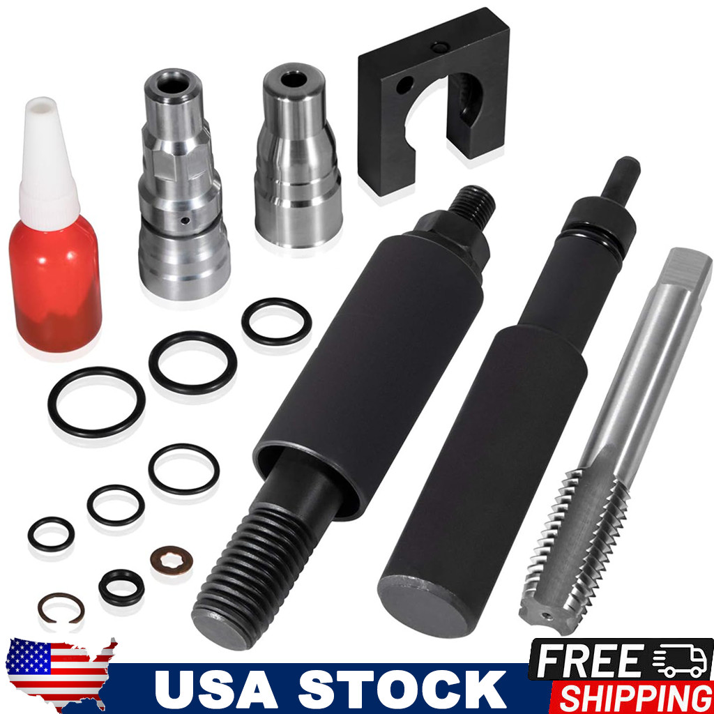 Ford 6.0L Powerstroke Cylinder Head Repair Kit & Fuel Injector Sleeve Remover
