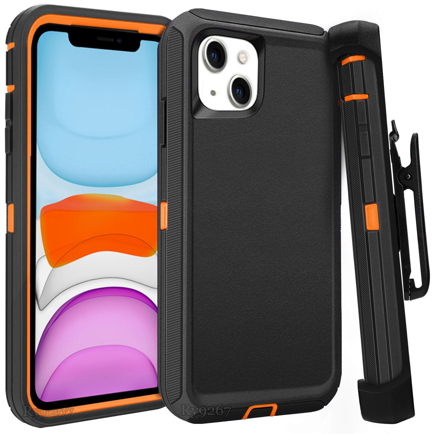 For iphone 15 | 15 Plus Case Cover w/ Clip fit Otterbox Defender