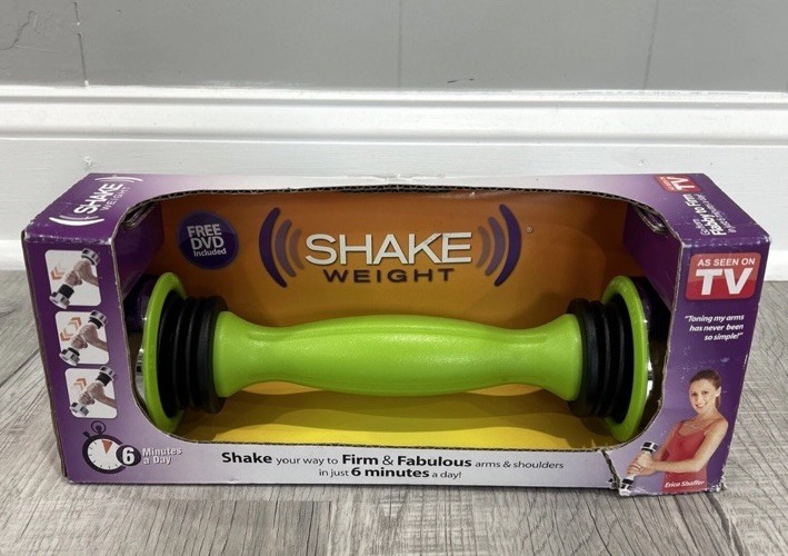Shake Weight®Tone Women 2.5lb Muscle Toning Dumbbell Sculpt Arms Home Gym w/ DVD