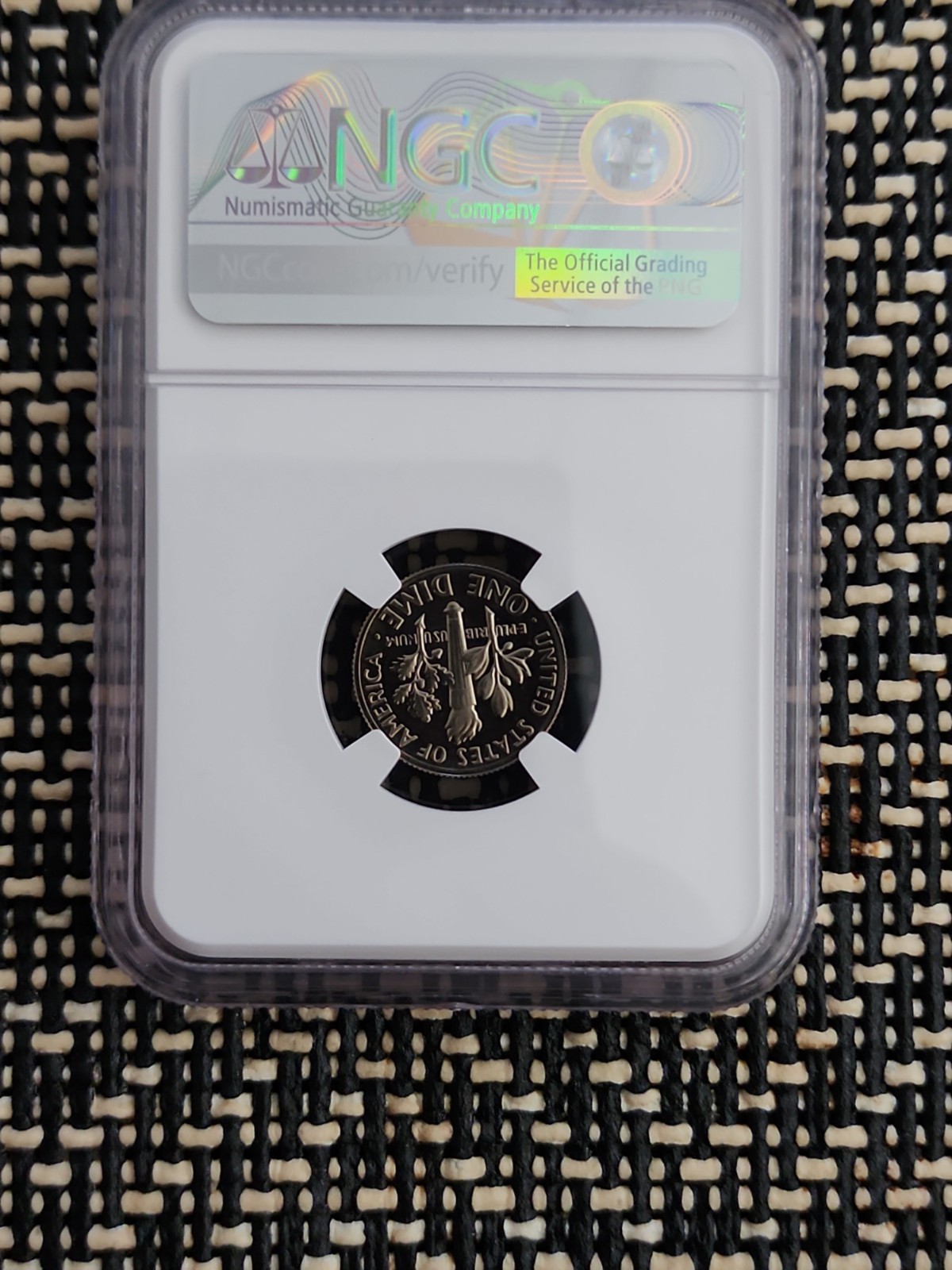 1976-S Roosevelt Dime NGC GEM UNCIRCULATED