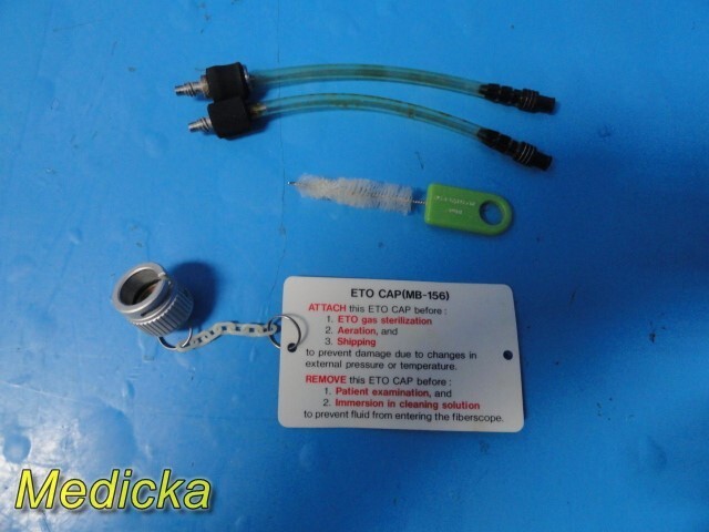 Olympus OSF-2 Fiberoptic Sigmoidoscope W/ Light Cable, Brush, Cap & Case ~ 37261