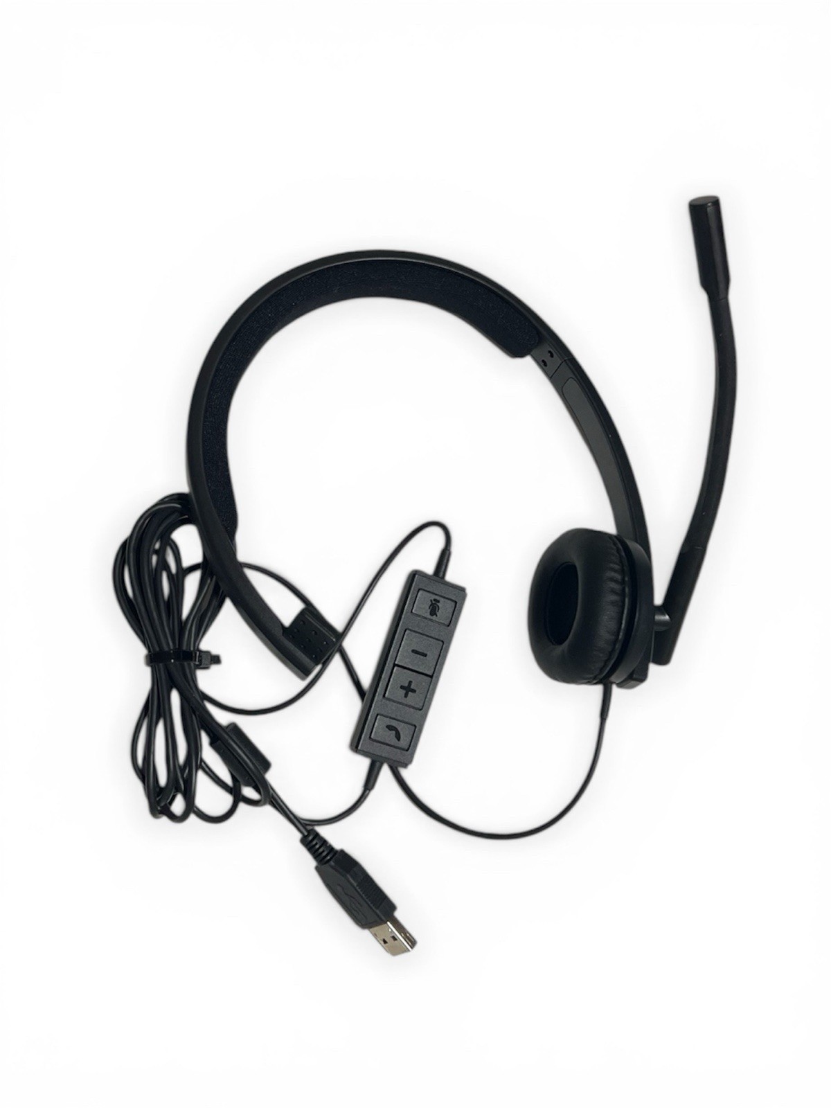 Logitech H570e Headset Teams Certified Noise Canceling Mic & Inline Controls ✅