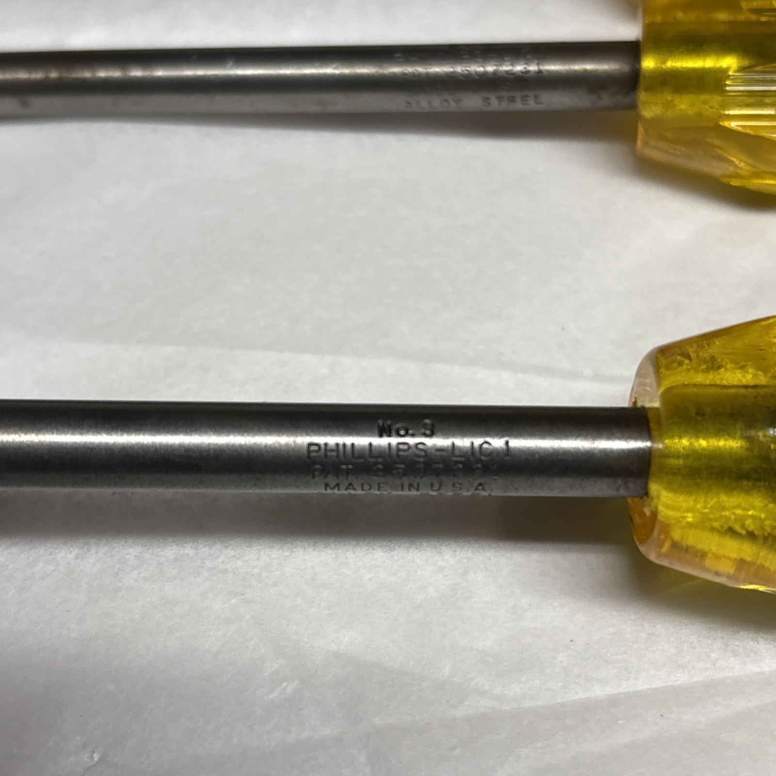 Vintage Stanley Utility 703-3 Phillips Head #3 Tip Screwdriver USA Lot Of 5 NOS