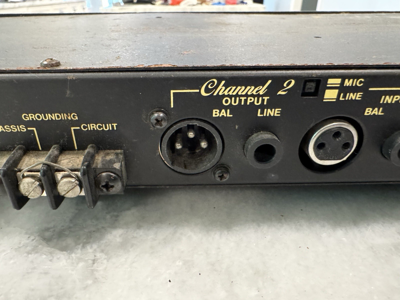 Biamp Stereo Limiter, Noise Gate, Vintage Rack