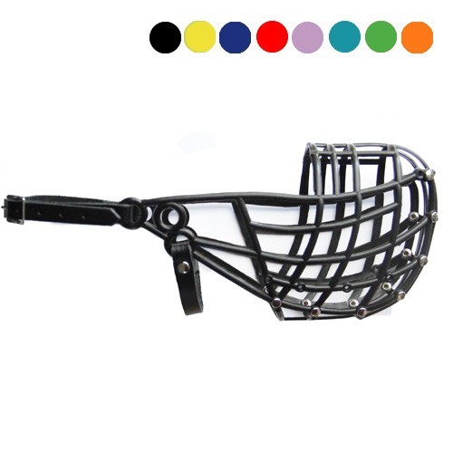 Greyhound Muzzle - European Muzzle Saluki Galgo Greyhound - Size 3 open