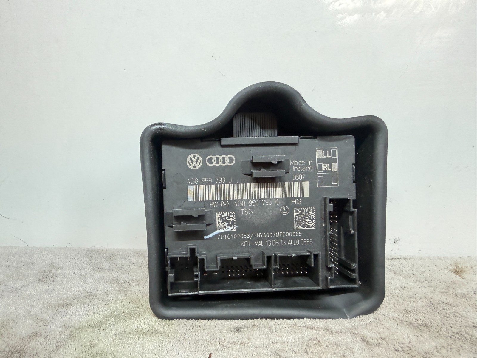2012-18 Audi A6 S6 A7 S7 C7 Front Left Door Control Module OEM 468959793J