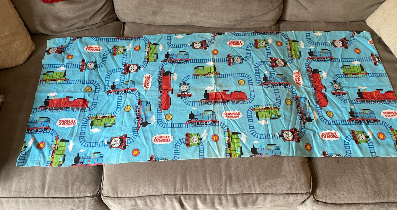 Thomas the Train & Friends 50x20 STANDARD BODY PILLOW Pillowcase