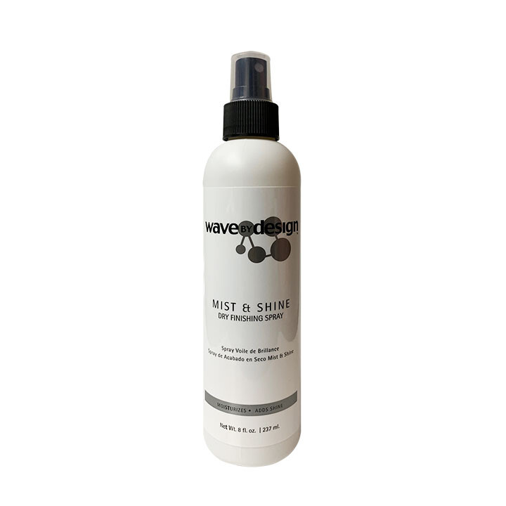 Design Essentials - Wave By Design - Mist & Shine Dry Finishing Spray - 8 oz