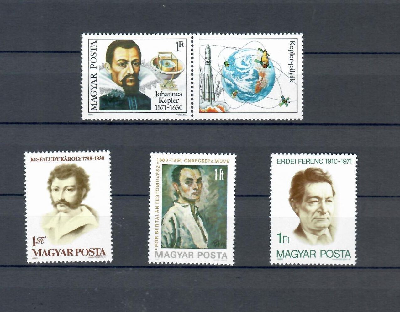 HUNGARY EUROPE SELECTION FAMOUS PEOPLE  MNH SET  & STAMPS  LOT (HUNG 214)