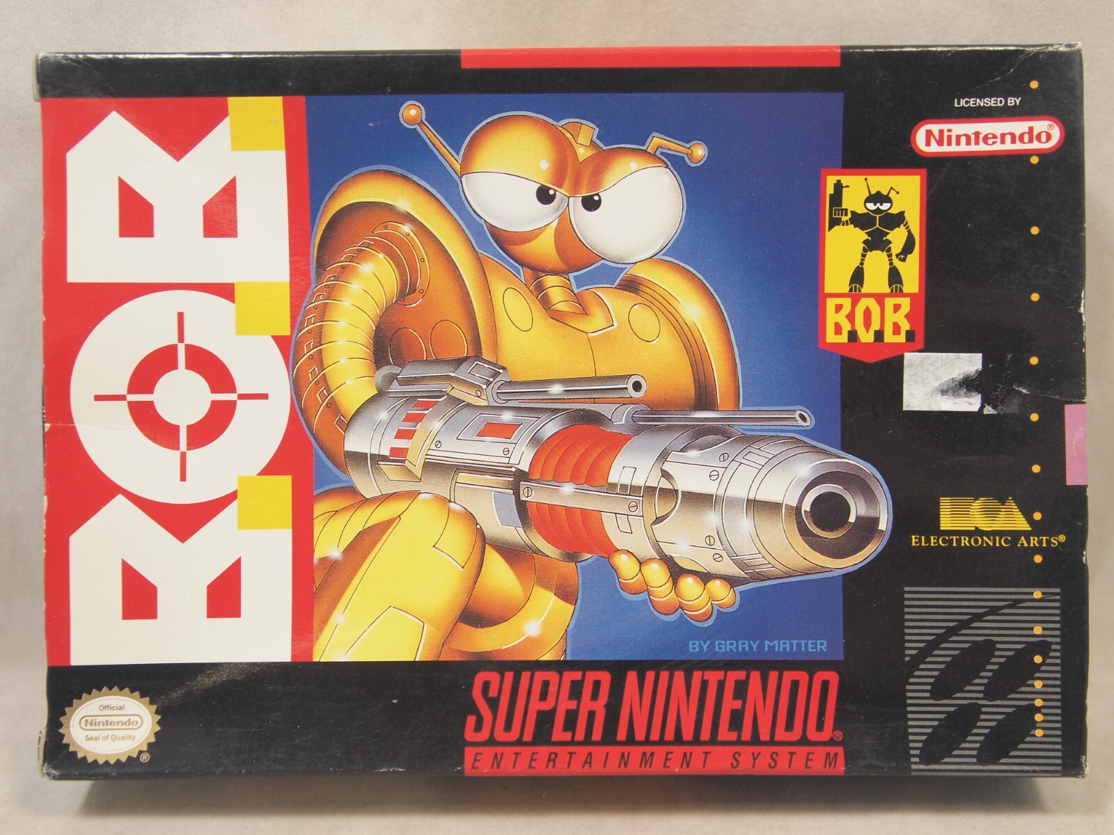B.O.B. [BOB] (Super Nintendo | SNES) Authentic BOX ONLY
