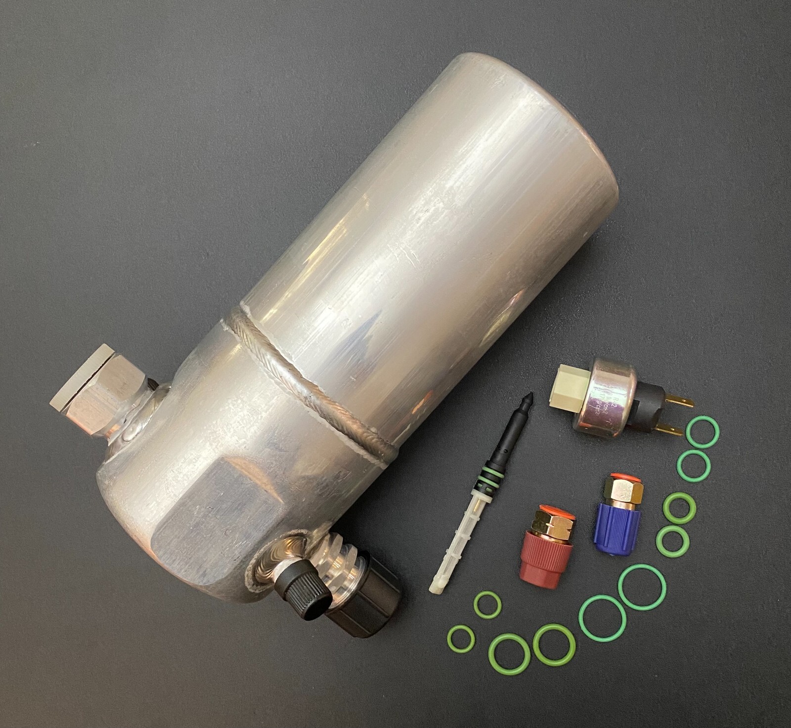 82-92 Camaro Firebird Accumulator VOV Orifice Pressure Switch Kit for R134a