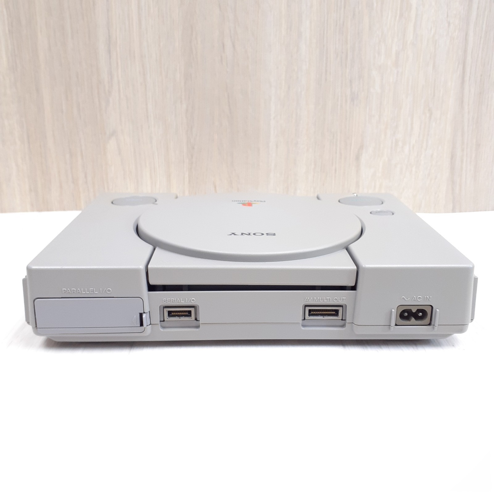 SONY PS1 console boxed with 2 controllers & 3 Games & HORI Fighting Stick Japan