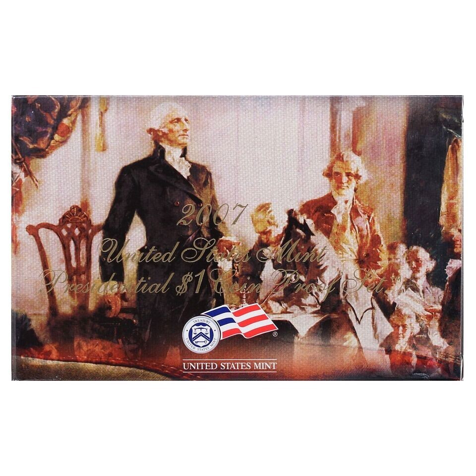 2007 S Presidential PROOF Set in Original Box US Mint with COA (4 Coin Set)