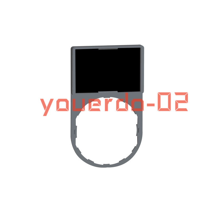 1 PC New With Box Schneider ZBY6101 Label holder 30*50mm - including 18*27mm