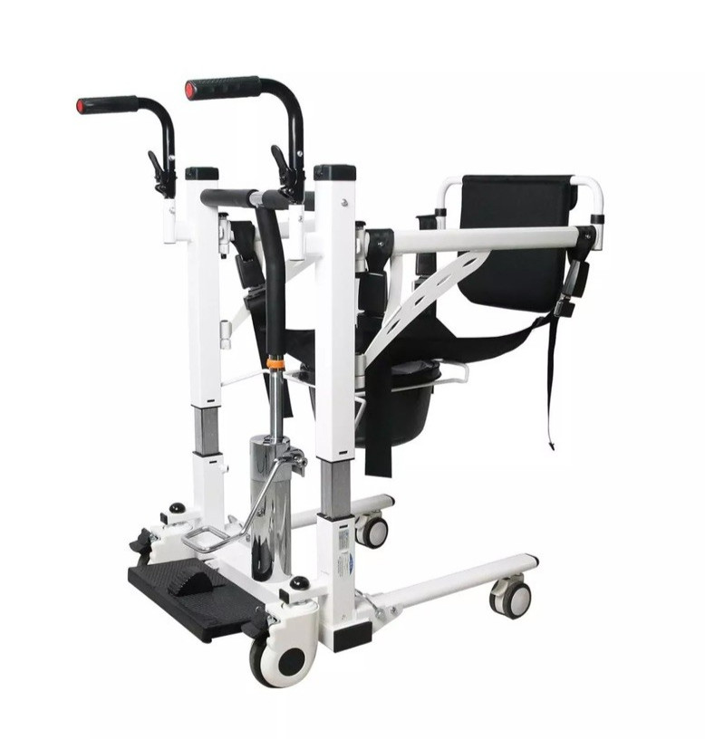 Medical Mobility Assistant  Transfer Chair With Wheels And Safety Belt .