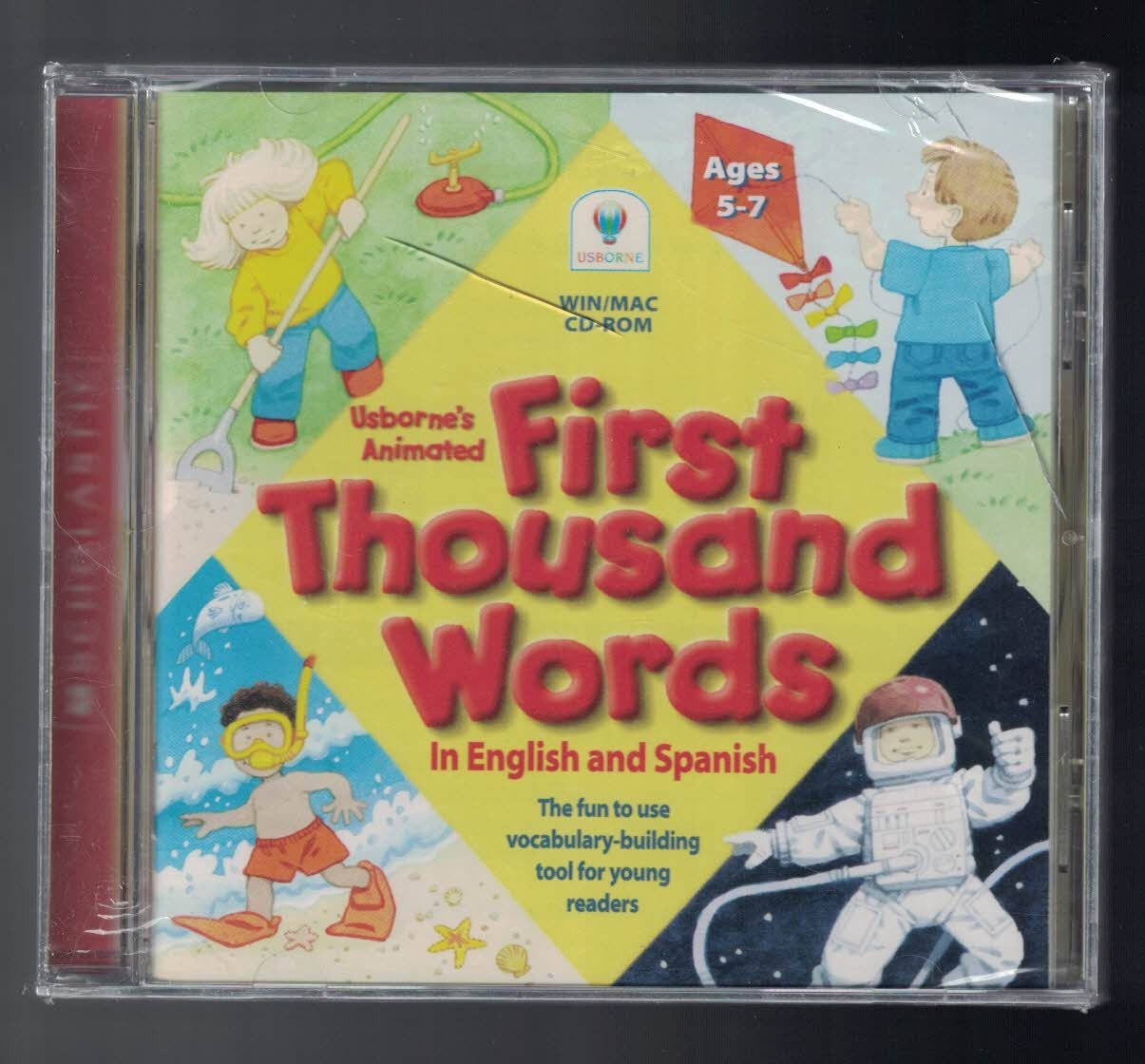 Reading CD Ages 5-7: Usborne's Animated First Thousand Words PC/Mac Engl/Spanish