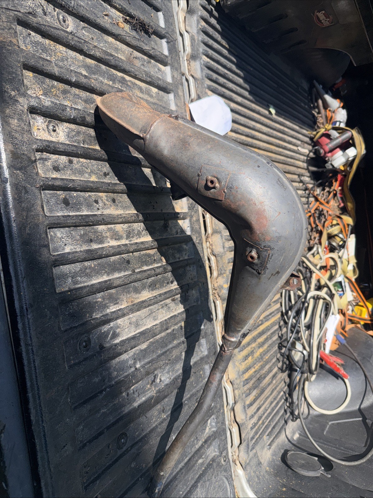 1986-87 Yamaha Yz 80 Oem Header Pipe