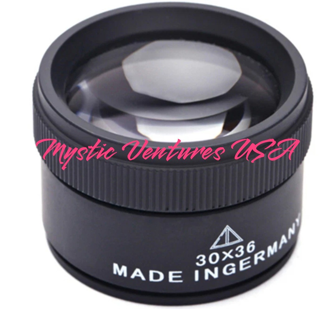 New 30x36mm Jeweler Optics Loupes Magnifier Glass Magnifying Lens Germany