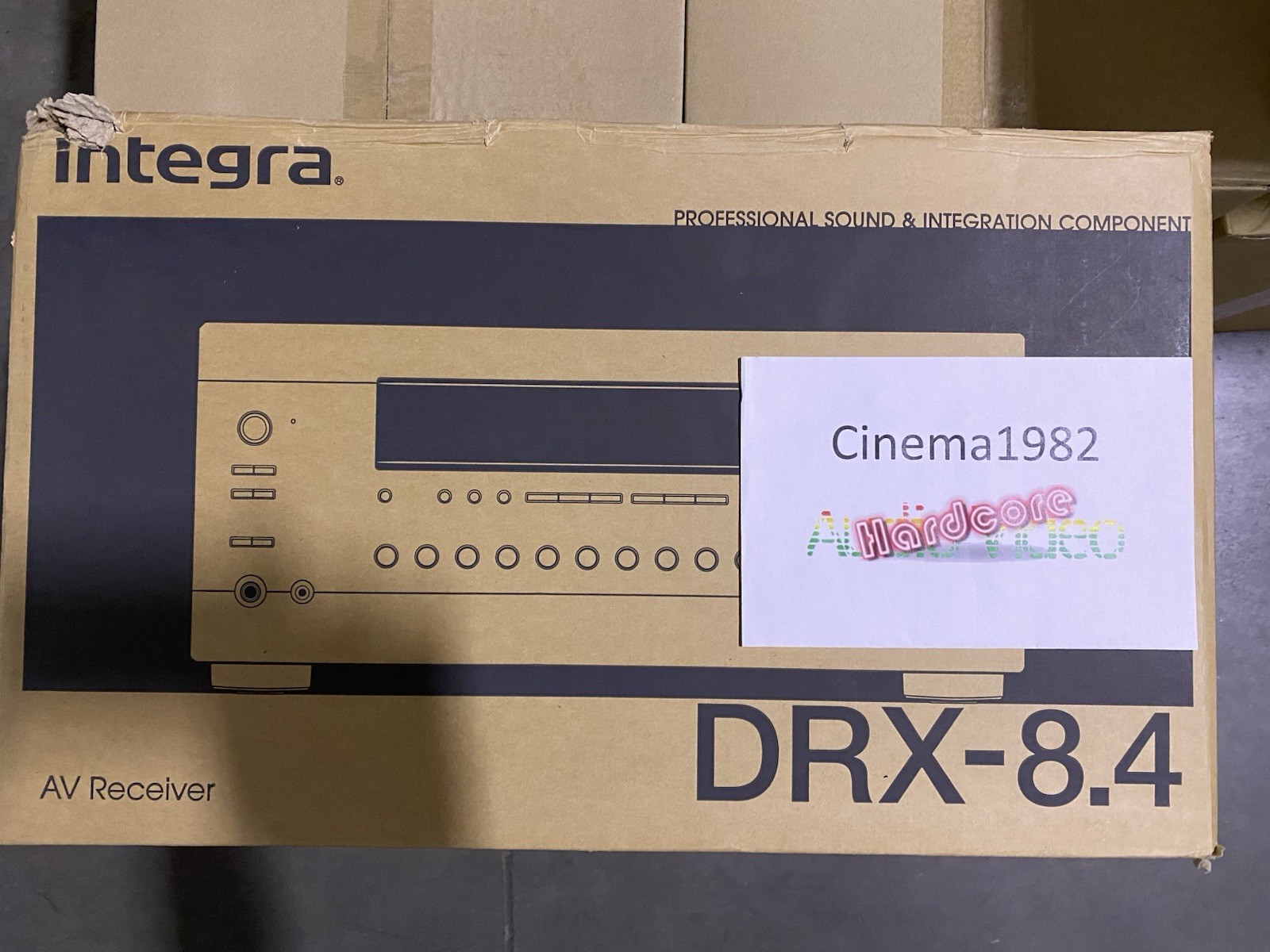 Integra DRX-8.4 11.4 Channel THX IMAX 8K AV Home Theater Receiver! NEW!